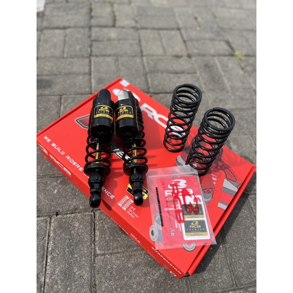 Shock Tabung As Gold RCB 320 VS Series Premium Black Shockbreaker RCB VS Series Tiger CB GL100
