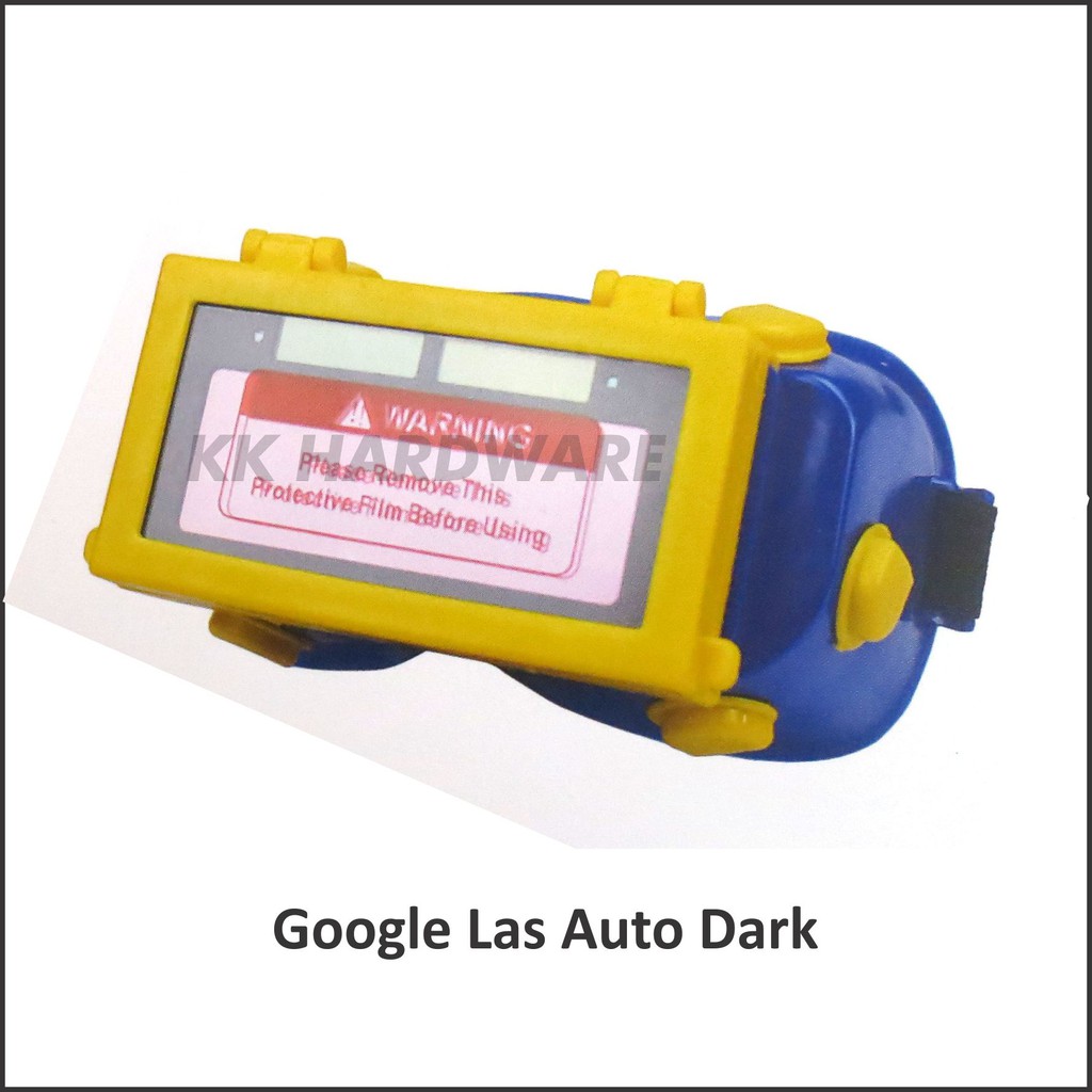 Google Las Auto Darkening Otomatis Gelap Dark untuk Las Argon Tig Mig Electrode Kacamata Topeng Kedo