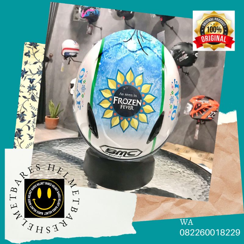 Helm Bmc Milan Frozen Half Face