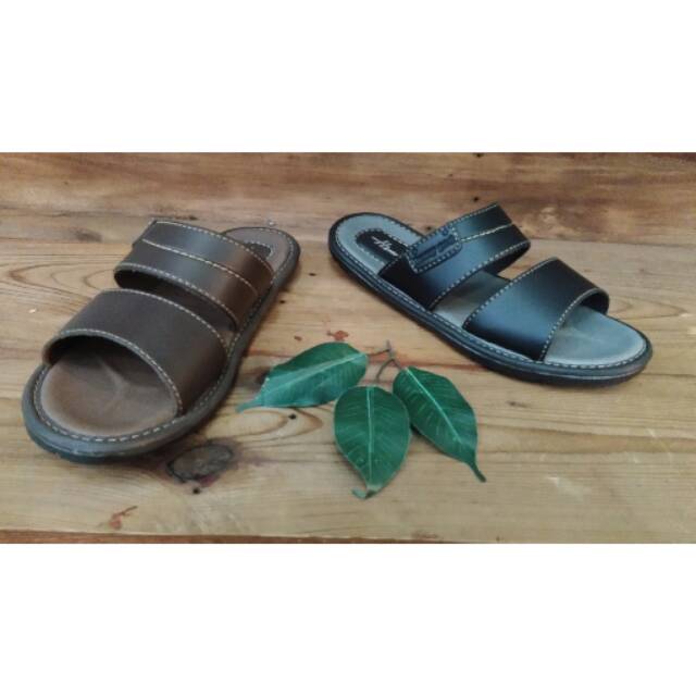 Sandal pria homyped sigma 02 kopi/hitam