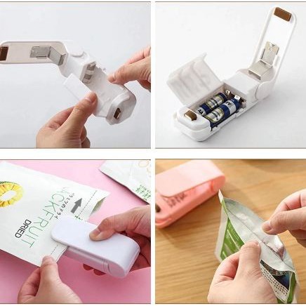 Hand Sealer Plastik Mini Seal Perekat Snack Makanan