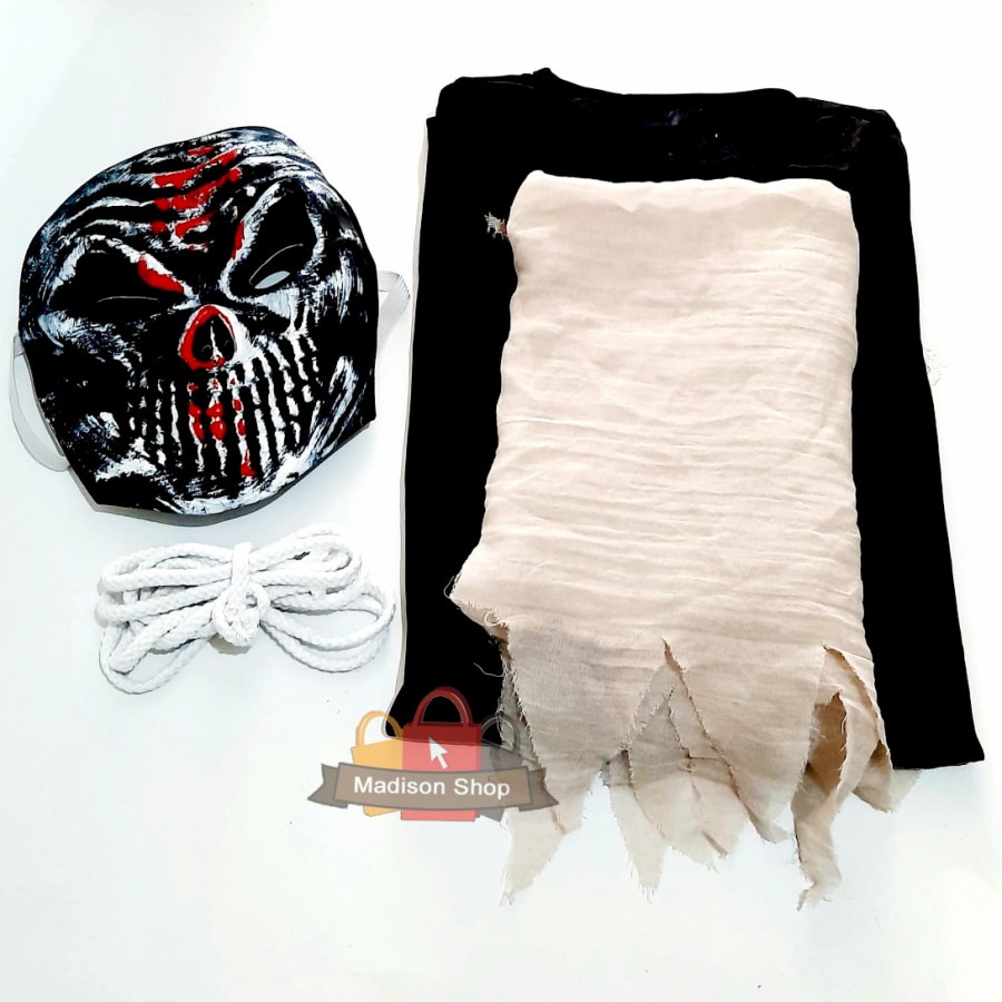 KOSTUM halloween Costume Dewasa Cosplay Hantu Seram Devil Mummy Setan