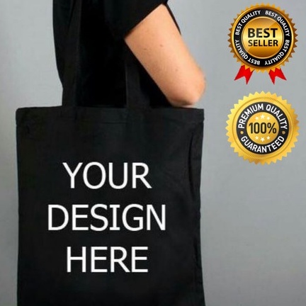 CUSTOM TOTE BAG SEMI CANVAS