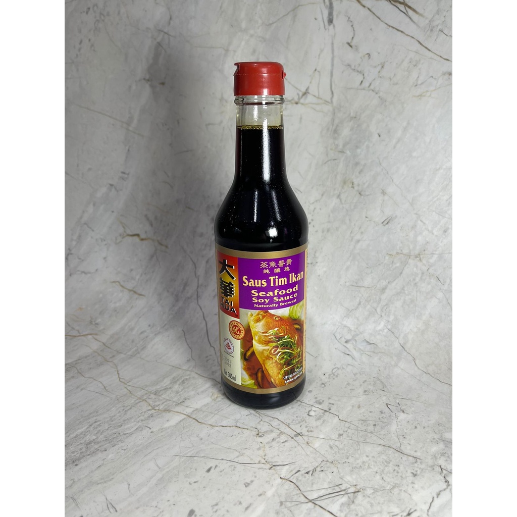 

Saus Tim Ikan Tai Hua 305 ml/ Tim Ikan Sauce/ Seafood Soy Sauce/ Saos Kecap Ikan