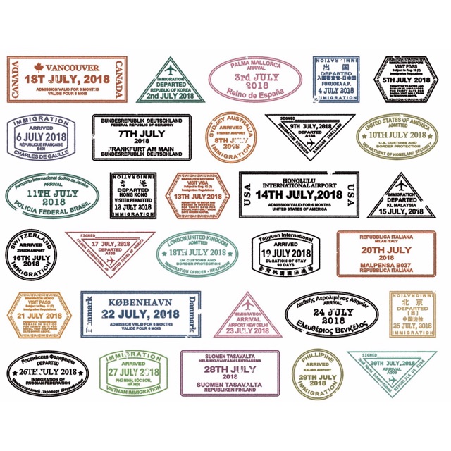 

STAMP 30DAYS STICKERS