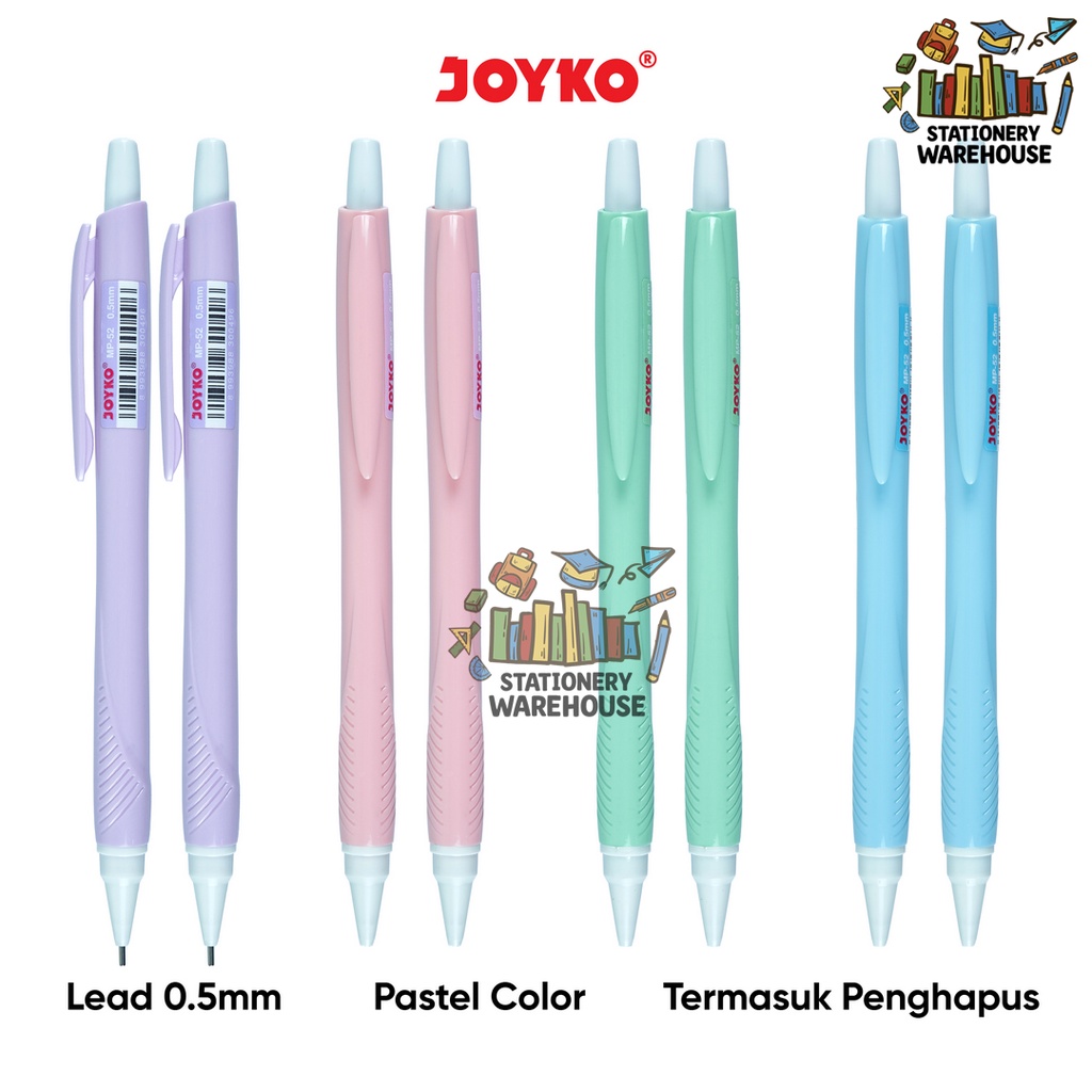 

Mechanical Pencil Pensil Mekanik Joyko MP-52 0.5 mm