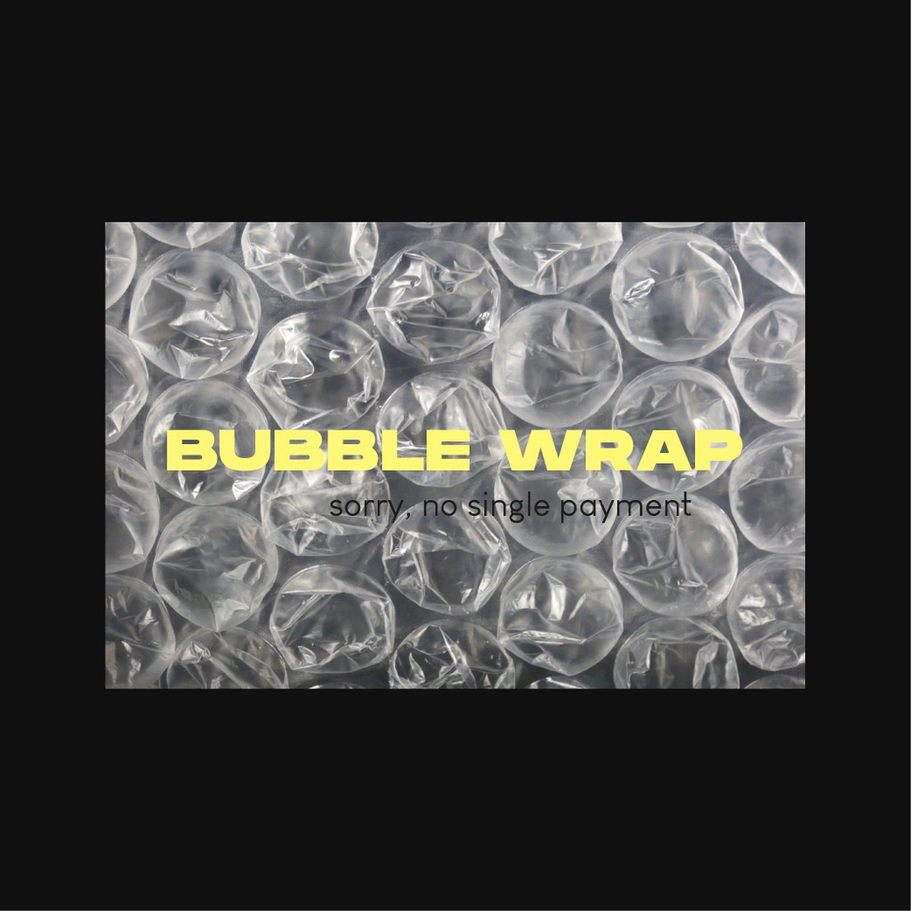 PACKING PENGAMAN TAMBAHAN | KARDUS / BOX / BUBBLE WRAP BBWRAP / PLASTIK