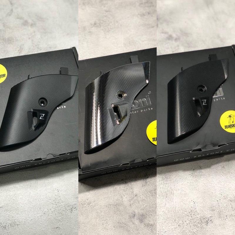Zelioni cover shock / penutup shockbreaker bagian depan CNC Original Vespa Sprint Primavera