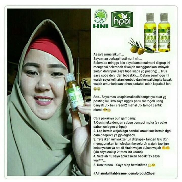 Hpai Hni Minyak Zaitun Extra Virgin Olive Oil Hpai Asli Minyak Zaitun Murni Cair Herbal Kesehatan Shopee Indonesia