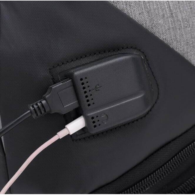 KM008 - Laptop Backpack 15.6 inch with Audio and USB Charging Port