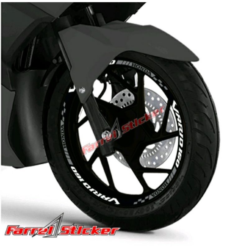 Stiker velg Vario 160 Stiker pelek Vario 160 menyala