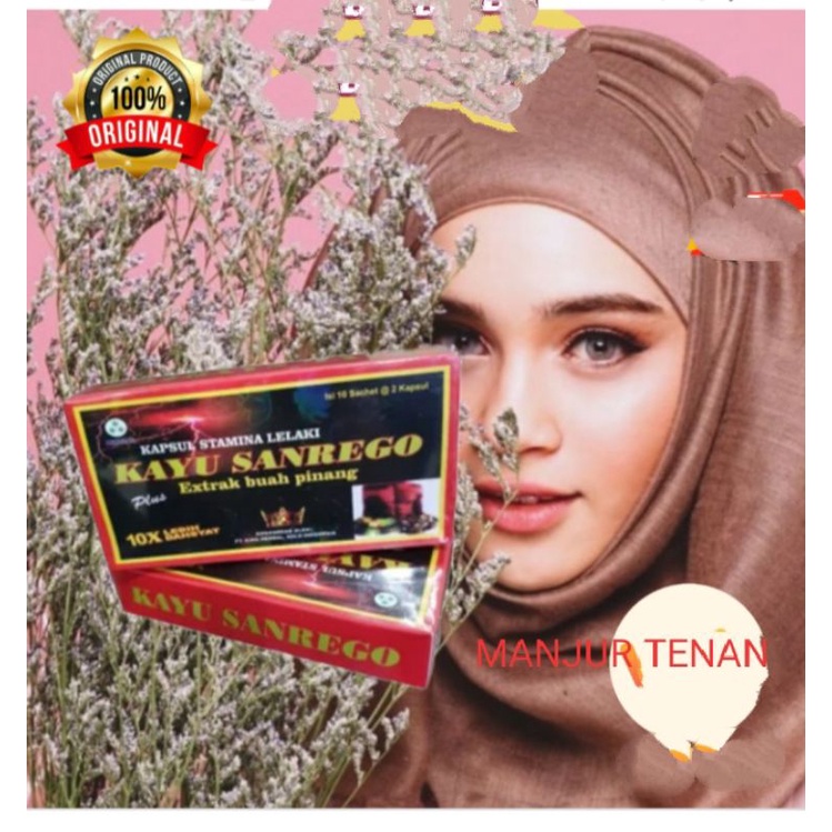 Herbal exstrak kayu sanrego 20 kapsul original