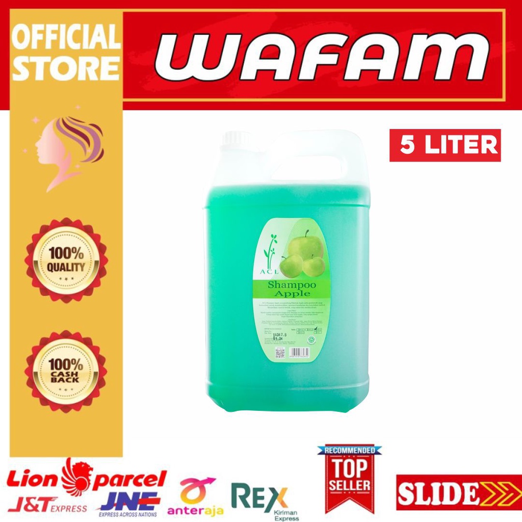 ACL SAMPO BARBER SALON SPA DIRIGEN 5 LITER / SHAMPOO AROMATIC MURAH