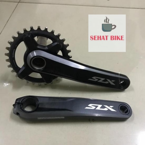 Crank Gear Sepeda MTB Shimano SLX Single Speed 30t m-7000 Tanpa BB Zee Saint XT