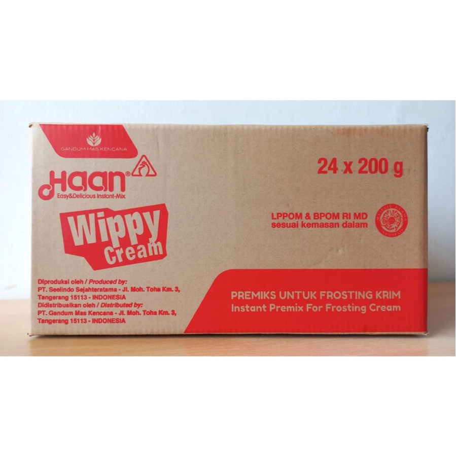 Haan Wippy Cream 200gram / Whip Cream Bubuk Whipping Krim Instan Toping bubuk Terlaris