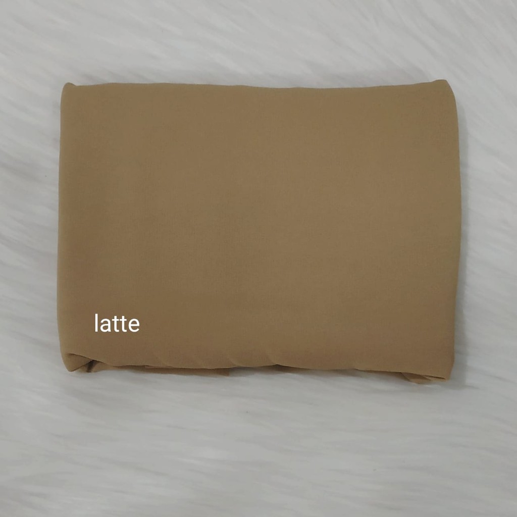 Bisa Cod Pasmina diamond 170x70cm / pashmina sabyan /pashmina diamond-Latte