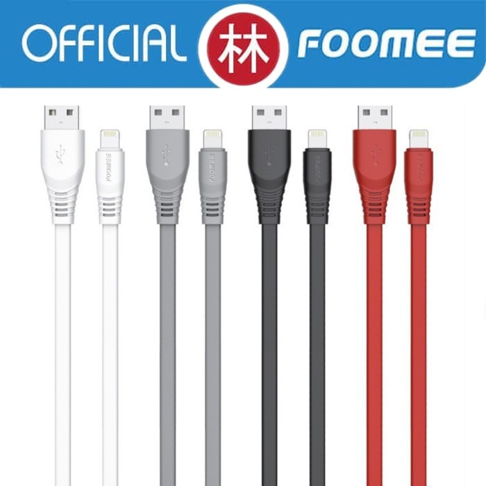 Foomee NL10S Data Cable For Lightning Fast Charging 2.4A