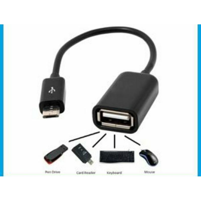 Kabel OTG Micro USB to USB standard for android - USB to Micro OTG