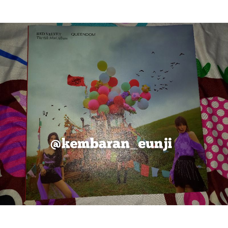album queendom queens ver unsealed fullset murah underprice pc yeri denim joy seulgi wendy irene