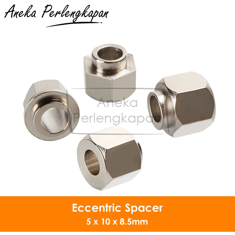 Eccentric Spacer Openbuilds M5 x Hex 10mm x Panjang 8.5mm