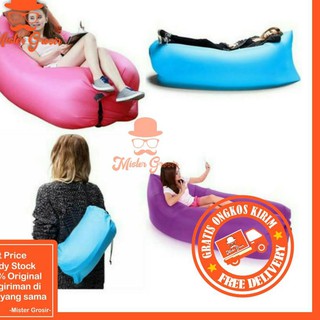 HOT DEALS POPULER PROMO Kursi Angin Lazy Air Bed Kasur HOT DEALS POPULER PROMO Kursi Angin Lazy Air Bed Kasur