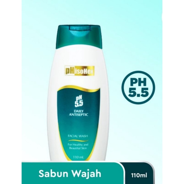 Phisohex Facial Wash 110mL - Sabun Wajah Antiseptik dengan pH 5.5