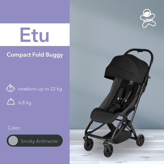 Stroller Cbx Etu Smoky Anthracite 518003023