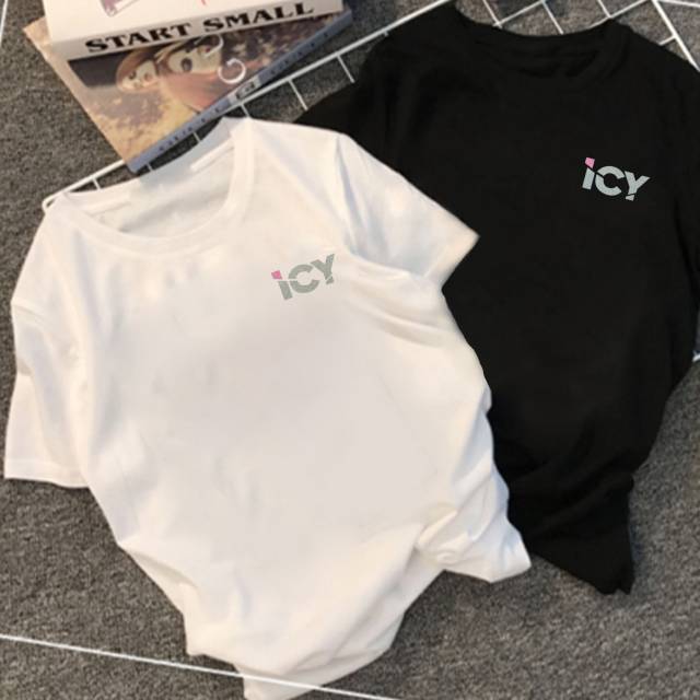 Kaos Kpop Unisex Itzy ICY