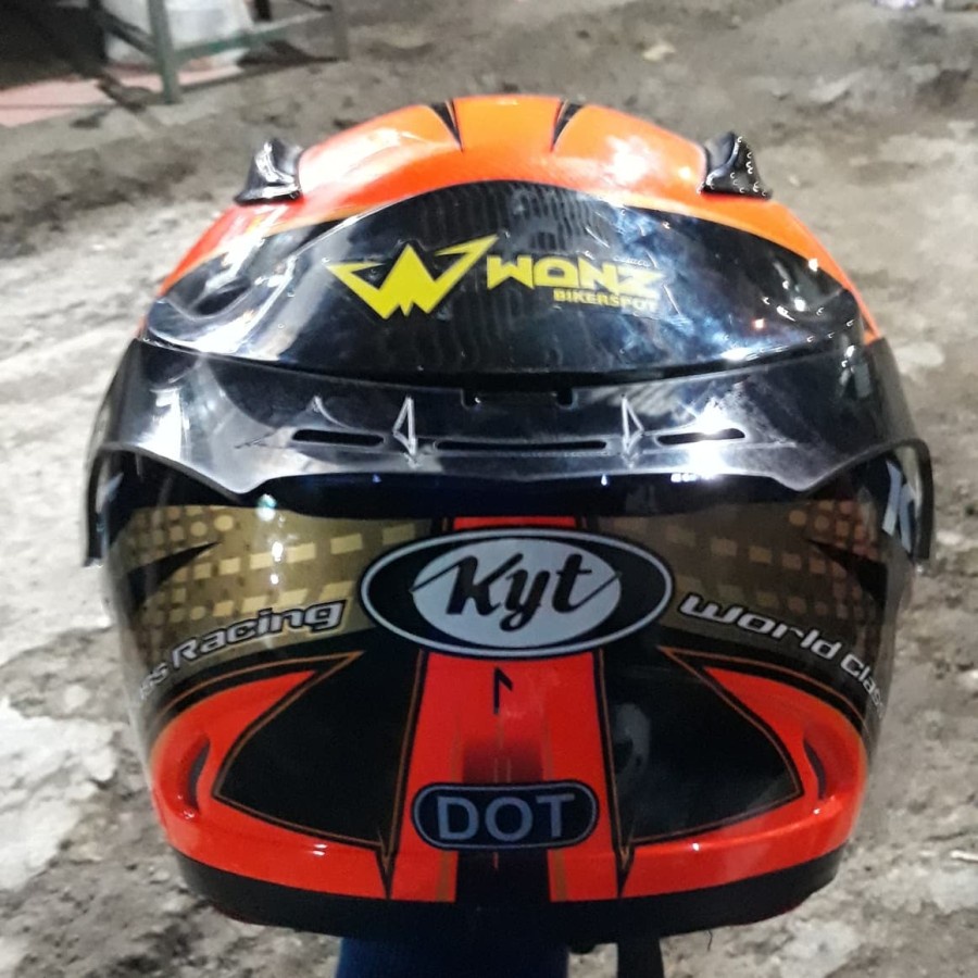 Spoiler KYT RC 7 / Spoiler Helm RC 7 Dark Smoke