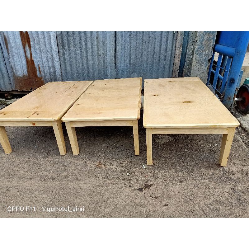 meja lesehan panjang 100cm serbaguna