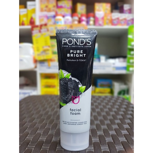 Ponds Pure Bright Facial Foam 50 g / Sabun Wajah / Sabun Wajah Ponds