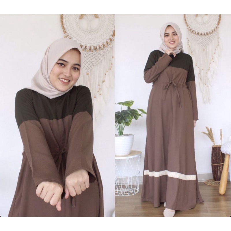 DRESS WANITA BUSUI - NAYA - BAHAN PREMIUM