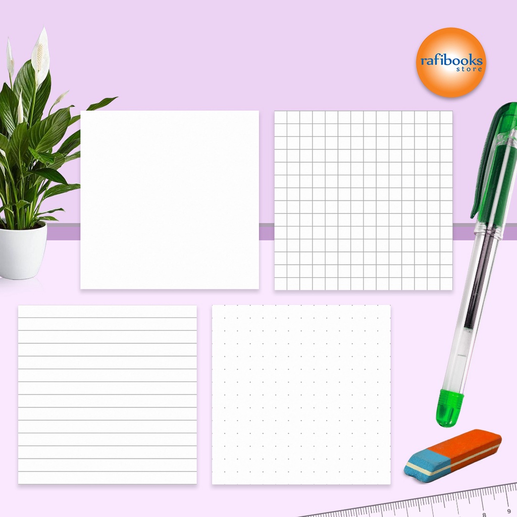 

[ rafibooks ] NotePads HVS 80 gsm / Memo Paper / Catatan Kecil