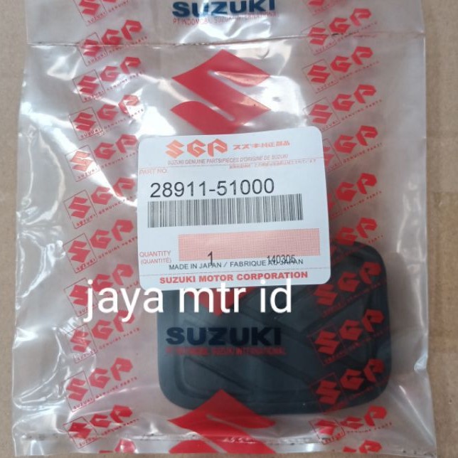 karet pedal rem dan kopling 2pcs carry Futura katana T120SS