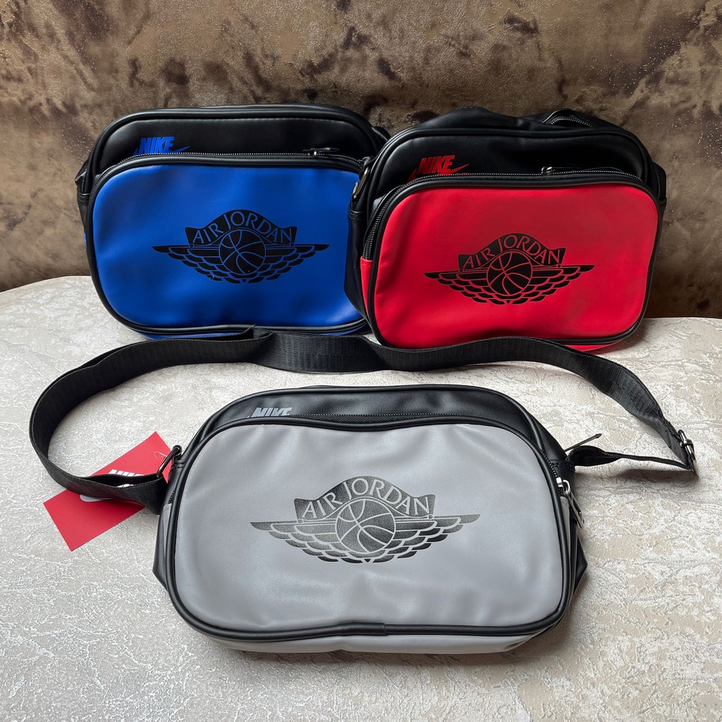 Slingbag Jordan Leather Wings / Tas Jordan Tas Selempang Tas Kulit