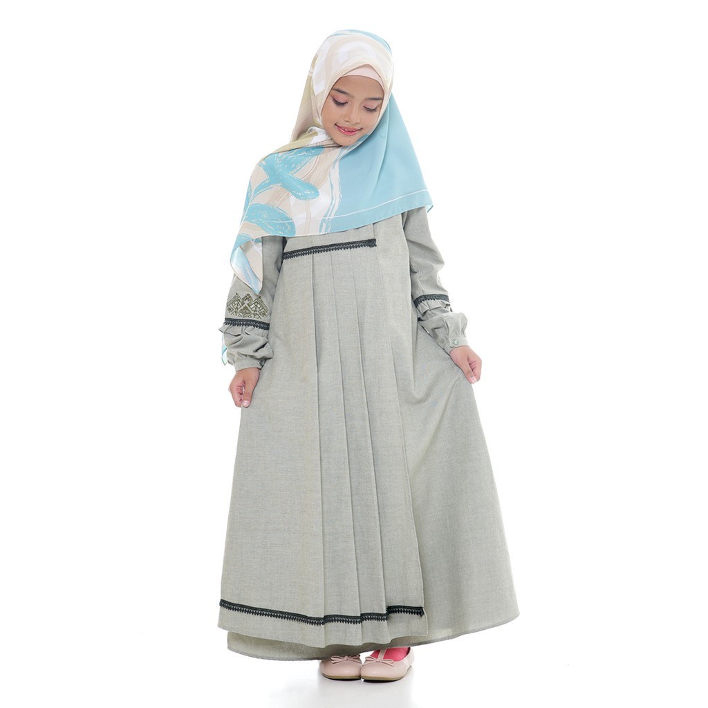 Rabbani - Gamis Dresslim Muslim Anak Perempuan Sarimbit Mezain