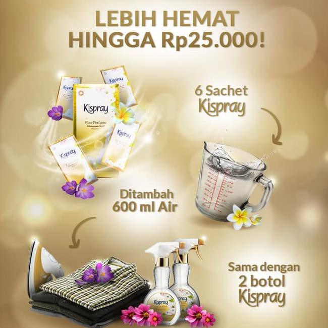 

Cuci Gudang Kispray Dus Glamorous Gold 11Ml - 4 Dus Kode 944