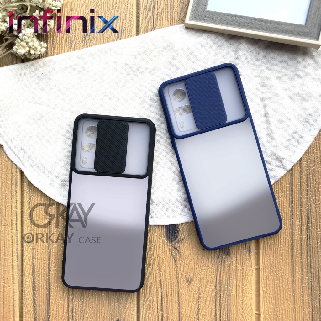 Case Full Slide Camera Protect Infinix Hot 10 Play Smart 4 Hot 10 Hot 10S Hot 9 Play