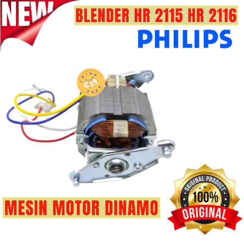 MESIN MOTOR DINAMO Blender Philips HR2115 HR2116 2115 2116 ORIGINAL