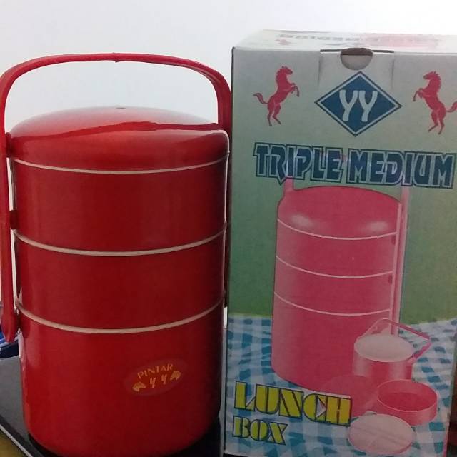 Rantang piknik medium plastik