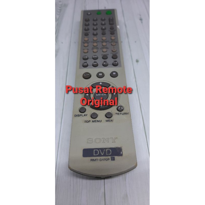 REMOTE REMOT DVD SONY RMT-D170P ORIGINAL ASLI