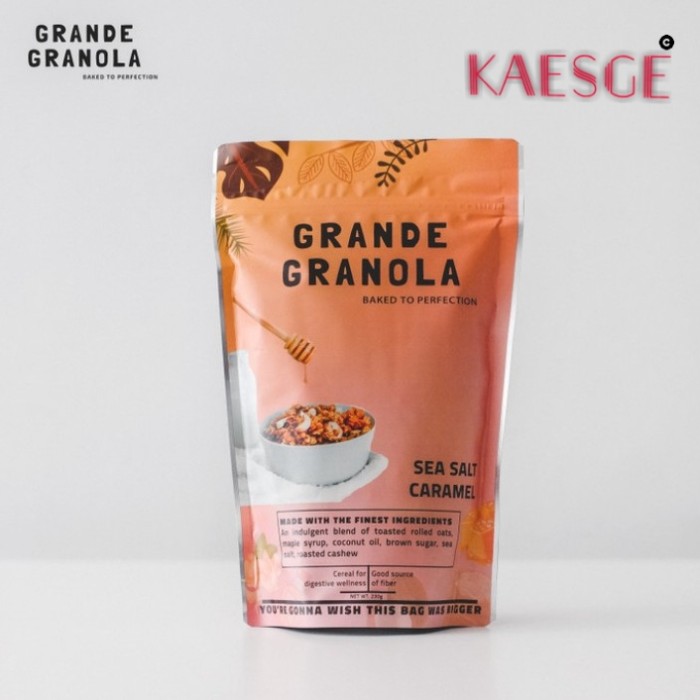 

GRANDE GRANOLA - SEA SALT CARAMEL 230 GR