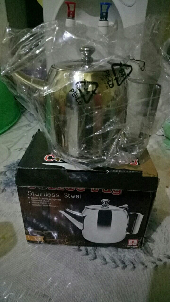 Teko Kopi / Coffee Jug Stainless Steel 1 Liter Maspion – Ss-c19