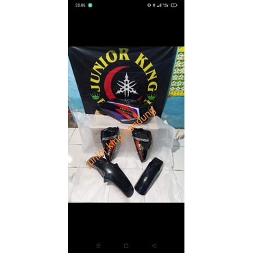 body set rx king hitam tahun 1997 1998 original 2nd tangki spakbor dop aki set komplit