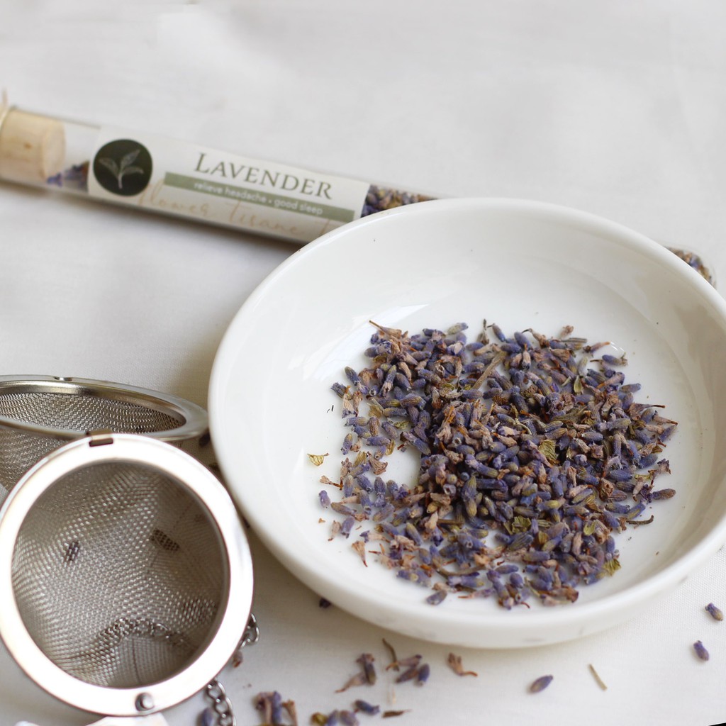 Lavender Flower Tea Tube