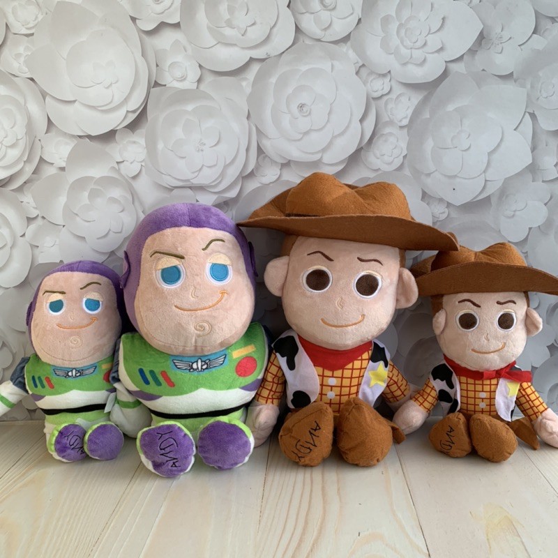 Boneka Toy Story - Sheriff Woody &amp; Buzz Lightyear