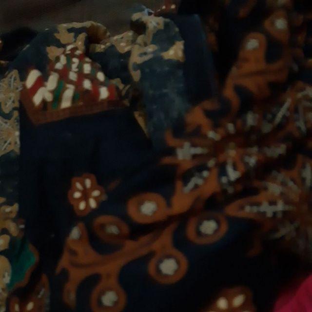 Maura Couple - Sania Ruffle Batik Couple Garansi Termurah Shopee - Couple Tunik Sekar Jagat Jagad