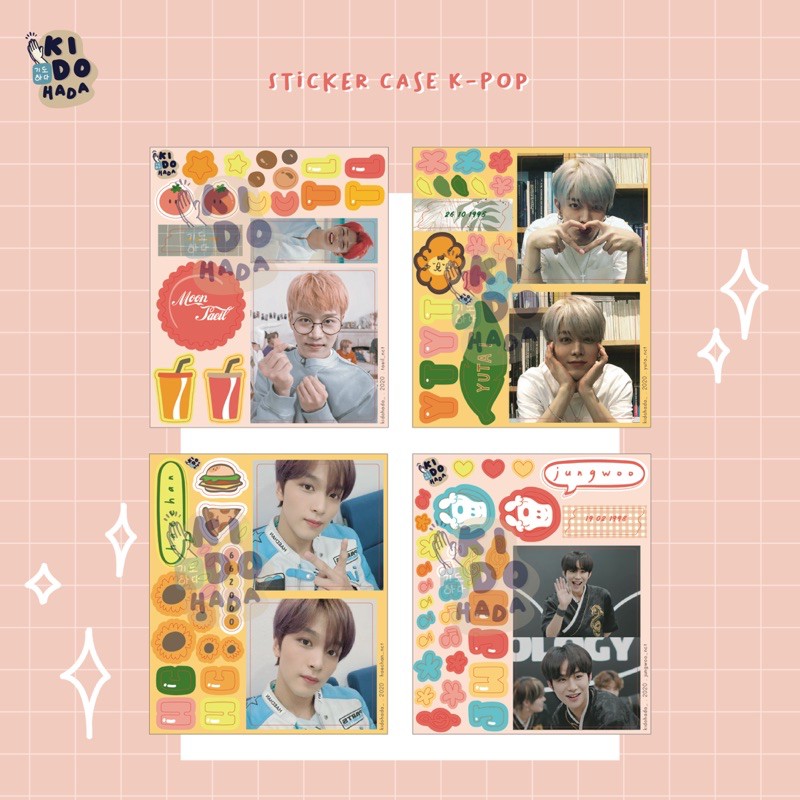 NCT127 Aesthetic Boyfie Sticker Deco Pack