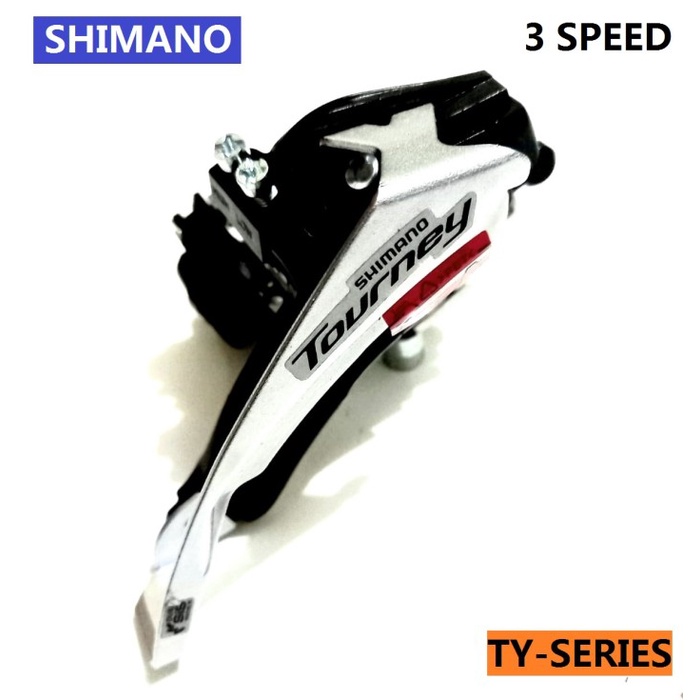 FD Shimano Tourney 3 Speed Tarikan Bawah Atas Original Alloy BEST SELLER