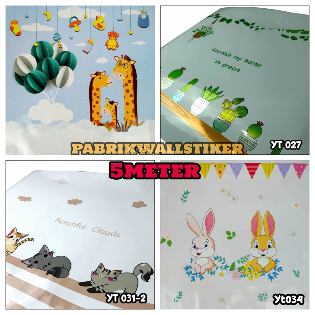 Sticker Dapur 60Cm X 5M Wallpaper Anti Minyak Air Aluminium Foil PB